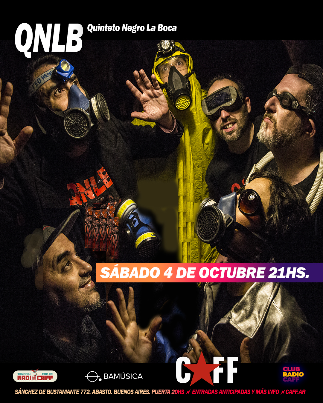 Flyer del show