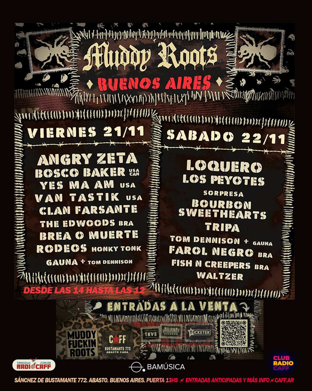 Flyer del show