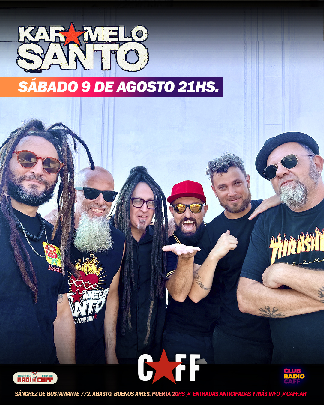 Flyer del show