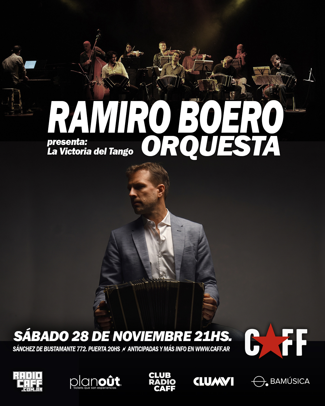 Flyer del show