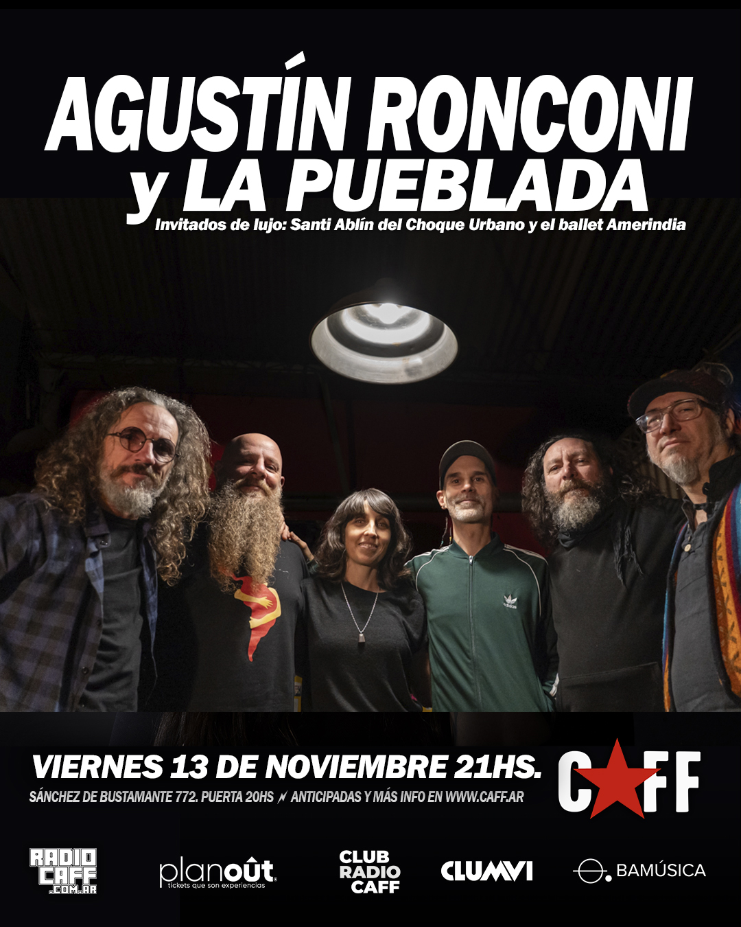 Flyer del show