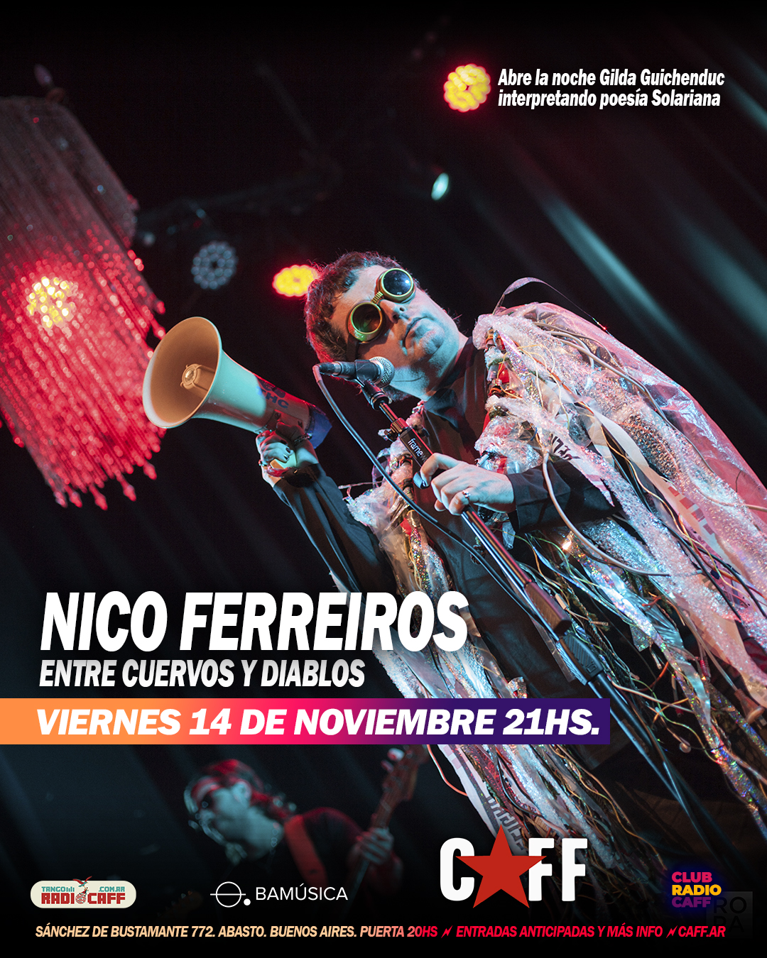 Flyer del show