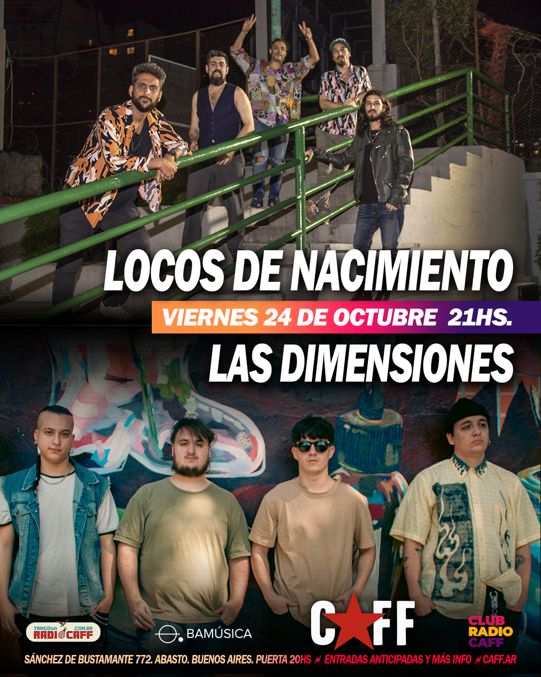 Flyer del show