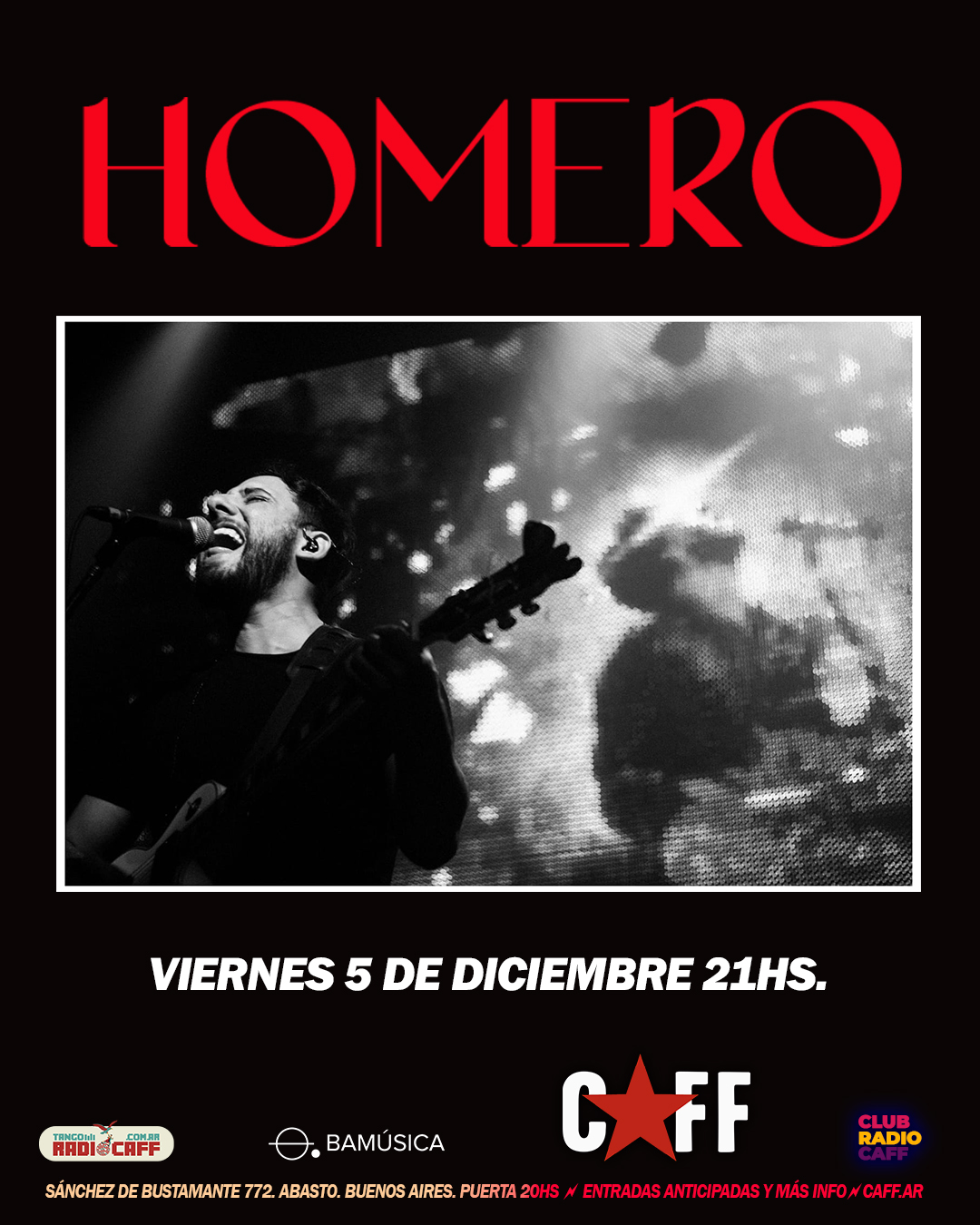Flyer del show