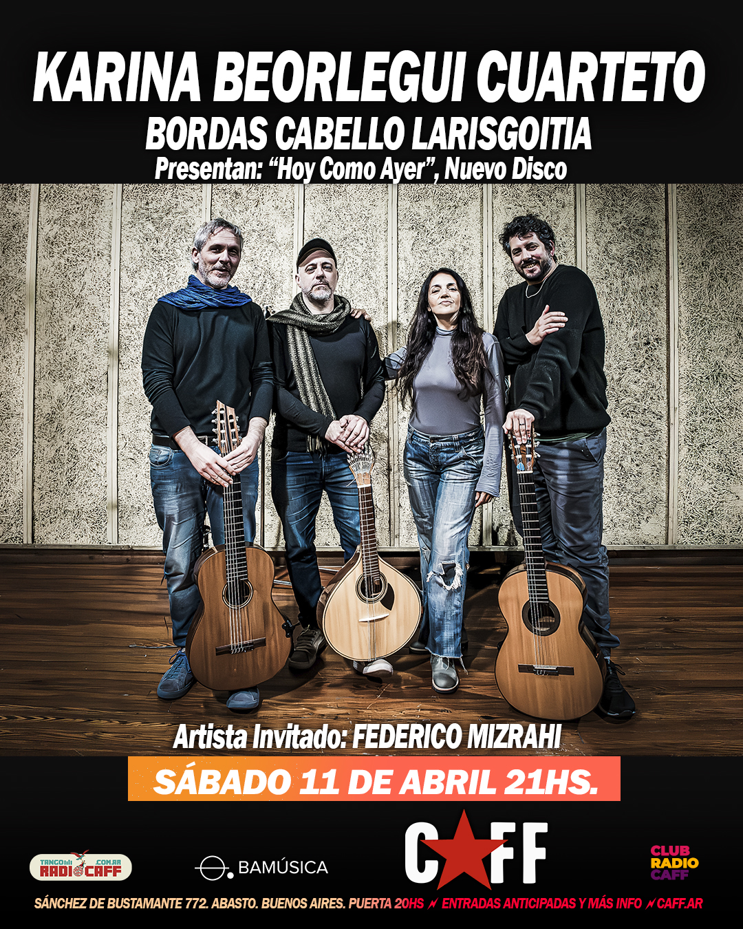 Flyer del show
