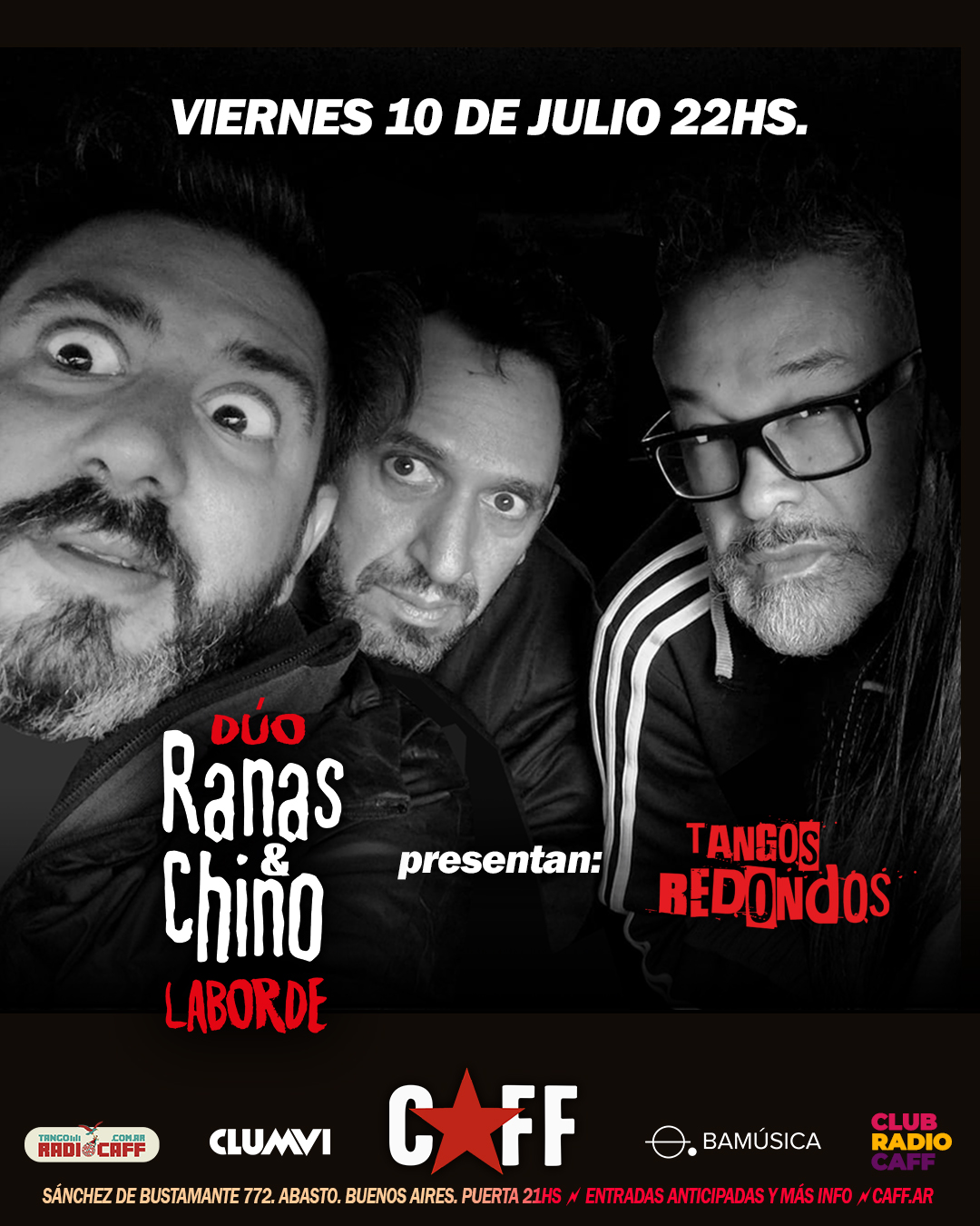 Flyer del show