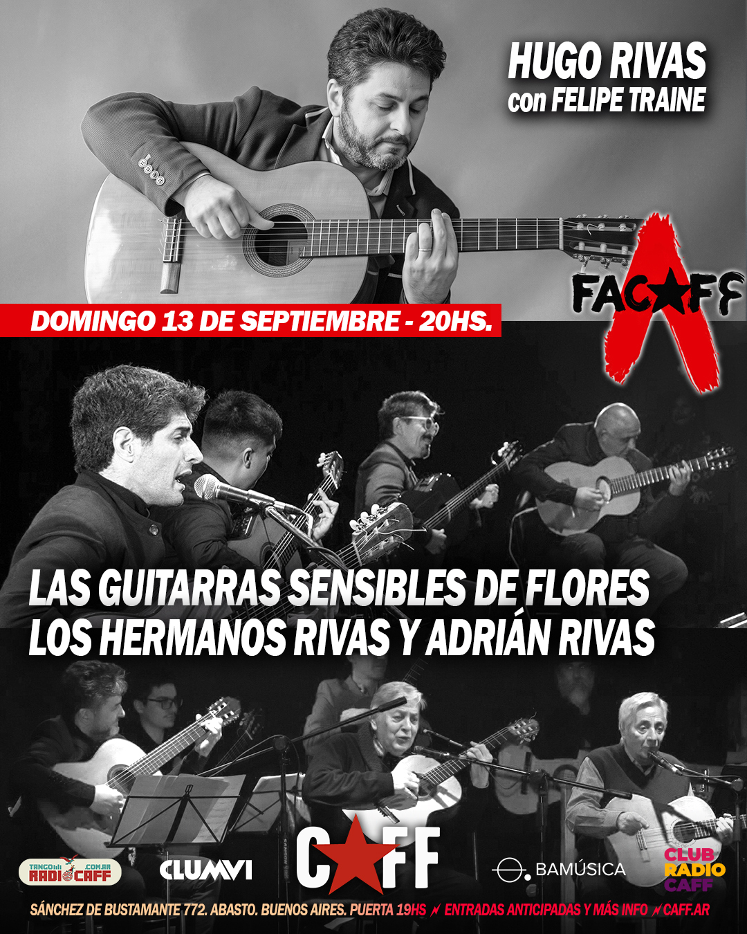 Flyer del show