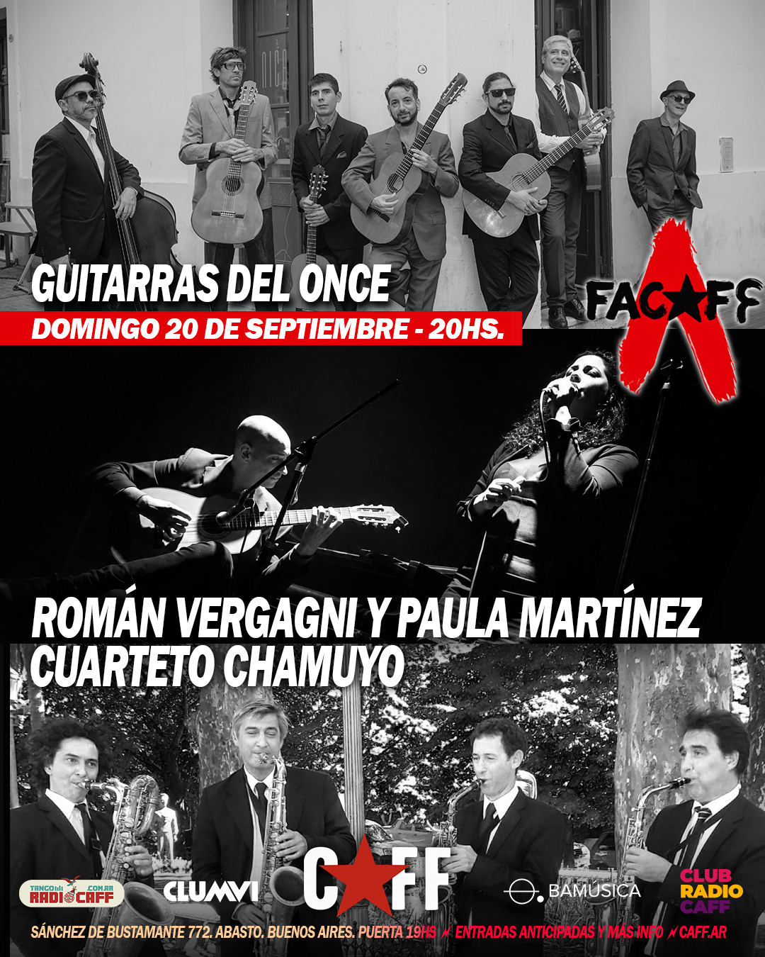 Flyer del show